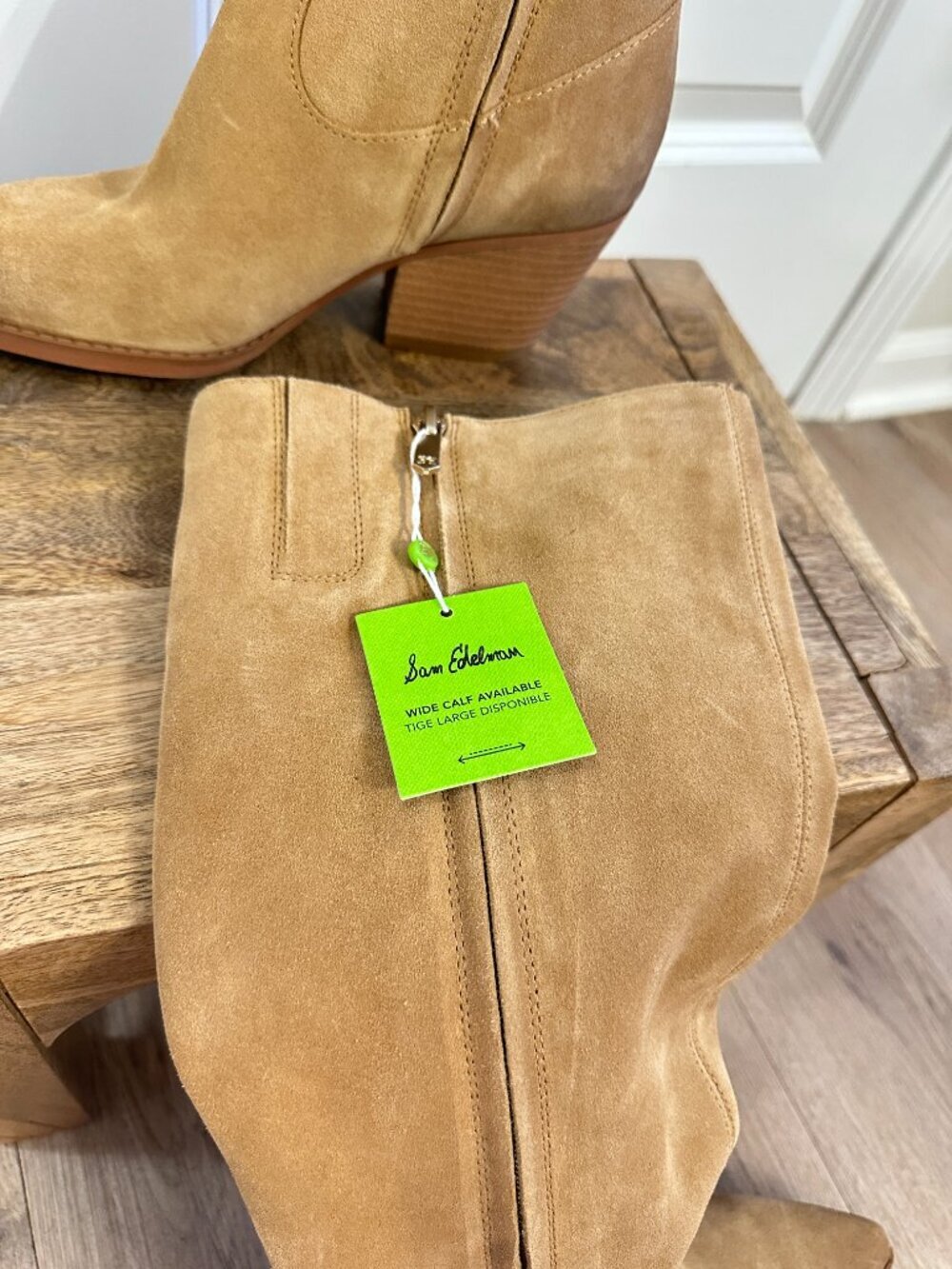 SAM EDELMAN Woods Knee High Boot in Brown Size US 8 NWT - Picture 7 of 11